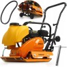 Compattatore a scoppio 6,5CV 80kg piastra 520x480mm