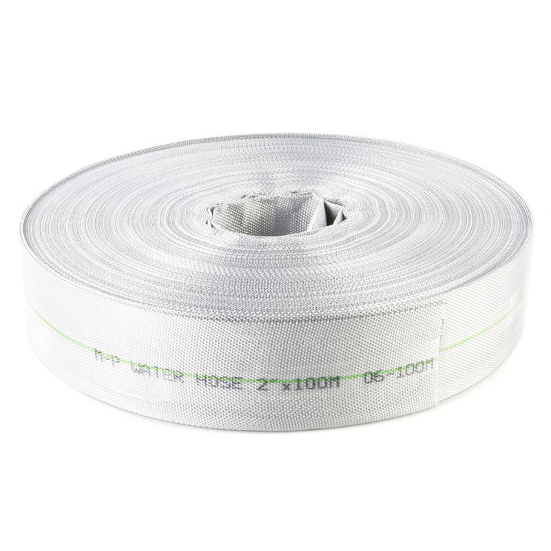 Tubo flessibile antincendio Ø52mm 100m in poliestere per pompe acqua