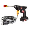 Idropulitrice a batteria 21V 2Ah 30bar tubo 5m 2 ugelli con valigetta