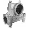 Staffa fissaggio maniglia per decespugliatore tubo Ø26 mm manico Ø19 mm