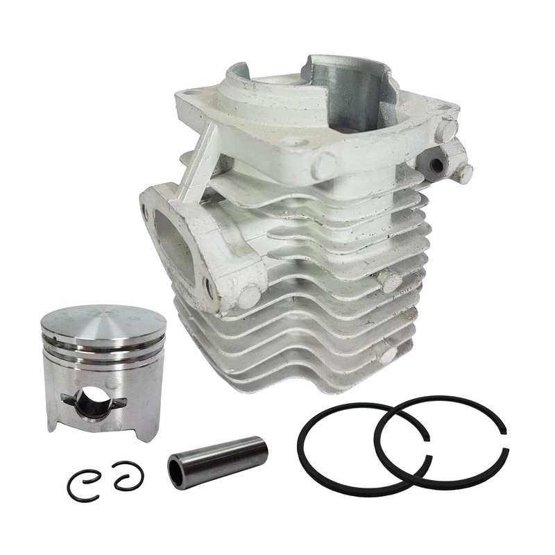 Cilindro pistone Ø40x39 mm per atomizzatore a scoppio perno Ø11x34 mm fori 46x55