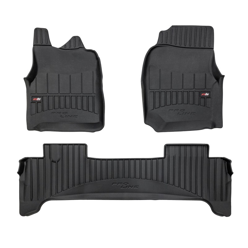 Tappetini compatibili con Toyota Land Cruiser J100 1998-2007, su misura in Gomma TPE