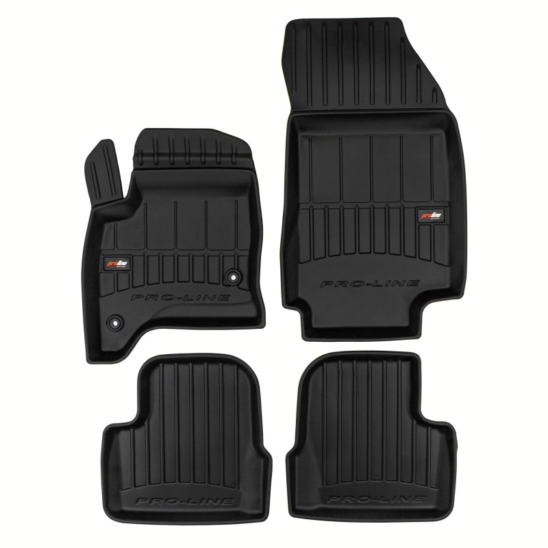Tappetini compatibili con Jeep Avenger Hybrid dal 2023 in poi, su misura in Gomma TPE