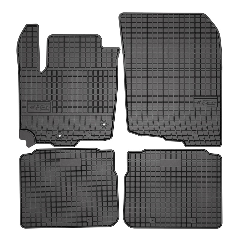 Tappetini compatibili con Suzuki SX4 S-Cross I Mild Hybrid 2020-2021, su misura in Gomma