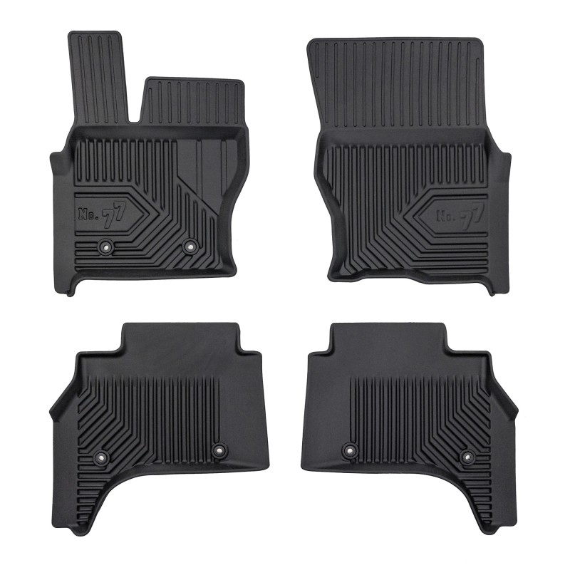 Tappetini compatibili con Land Rover Range Rover Sport II 2013-2022, su misura in Gomma TPE