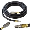 Tubo pneumatico in gomma 5-20m diametro 6x13mm con attacco rapido standard