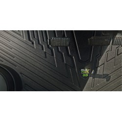 Tappetini MudMax per Trattore New Holland T7.200 2011-2015 su misura in gomma |  Materiale TPE durevole | Bordi più alti