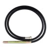 Testa vibrante per vibratore Ø35 mm x 3 m con attacco filettato