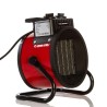 Riscaldatore d'aria 230V 2kW con termostato, inclinazione regolabile, funzione ventilazione