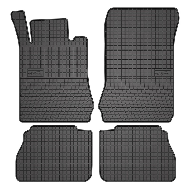 Tappetini compatibili con Mercedes-Benz Classe E S210 1995-2002, su misura in Gomma