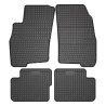 Tappetini compatibili con Fiat Punto EVO 2009-2012, su misura in Gomma