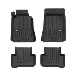 Tappetini compatibili con Mercedes-Benz Classe C CL203 2000-2007, su misura in Gomma TPE