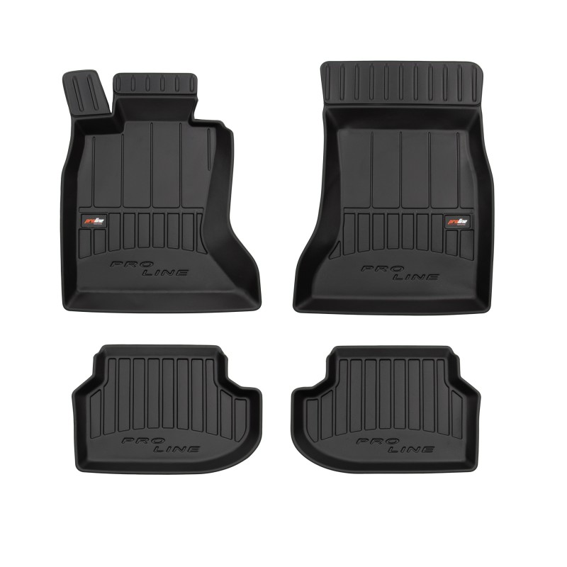 Tappetini compatibili con BMW Serie 5 F11 2013-2017, su misura in Gomma TPE