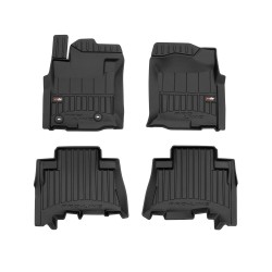 Tappetini compatibili con Toyota Land Cruiser J200 2007-2021, su misura in Gomma TPE