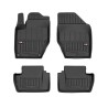 Tappetini compatibili con Citroën C4 II 2010-2018, su misura in Gomma TPE