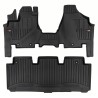 Tappetini compatibili con Honda Odyssey IV 2010-2017, su misura in Gomma TPE