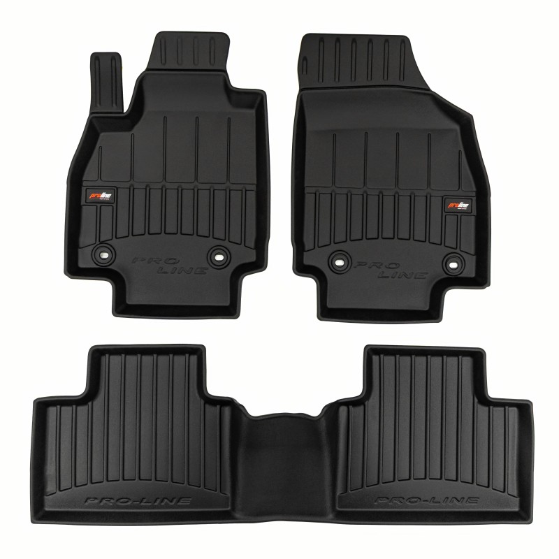 Tappetini compatibili con MG ZS II Hybrid+ dal 2024 in poi, su misura in Gomma TPE