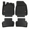 Tappetini compatibili con Renault Clio IV 2012-2020, su misura in Gomma TPE