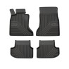 Tappetini compatibili con BMW Serie 5 F11 2013-2017, su misura in Gomma TPE