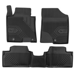 Tappetini compatibili con Kia Ceed II 2012-2018, su misura in Gomma TPE