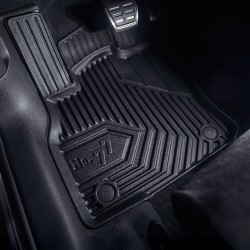 Tappetini compatibili con Citroën C4 II 2010-2018, su misura in Gomma TPE