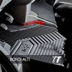Tappetini compatibili con Mercedes-Benz Classe V W447 dal 2014 in poi, su misura in Gomma TPE