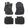 Tappetini compatibili con Subaru Forester IV 2012-2018, su misura in Gomma TPE