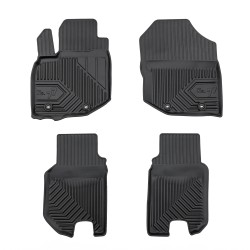 Tappetini compatibili con Honda Jazz III 2008-2015, su misura in Gomma TPE
