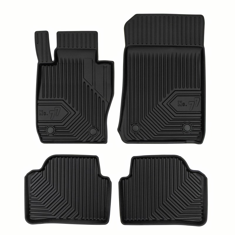 Tappetini compatibili con BMW Serie 3 E90 2004-2012, su misura in Gomma TPE