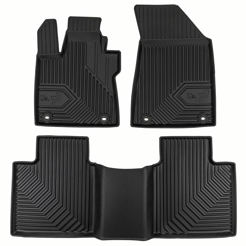 Tappetini compatibili con MG HS II PHEV dal 2024 in poi, su misura in Gomma TPE