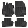 Tappetini compatibili con Renault Clio IV 2012-2020, su misura in Gomma TPE