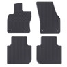 Tappetini compatibili con Volkswagen Tiguan Allspace 2017-2024, su misura in Gomma TPE