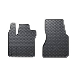 Tappetini compatibili con Smart Forfour II Elettrica 2017-2024, su misura in Gomma TPE