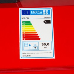 Riscaldatore a Gas 30 kW con Tubo, Riduttore e Termostato  Calore Immediato