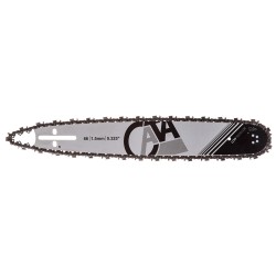 Set barra guida con 2 catene per motosega 15" 0,325" 66 maglie 1,5 mm