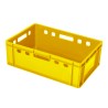 Set di Casse Cassette E2 per Frutta Verdura Duri Carne Pesce Utensili Piante| 60x40x20 cm | in Plastica