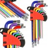Set di 9 chiavi Torx tipo Imbus T10-T50 in acciaio CrV