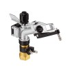 Irrigatore ad impulso con rotazione regolabile 0°-360° filettatuta 1"