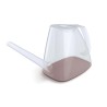 Annaffiatoio Rivo | 1,7 L | 34,1x11,6x17 cm | Semitrasparente | per Piante Fiori