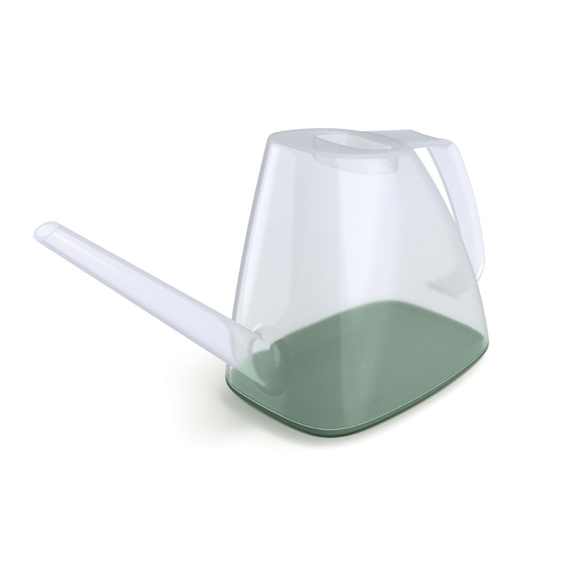 Annaffiatoio Rivo | 1,7 L | 34,1x11,6x17 cm | Semitrasparente | per Piante Fiori