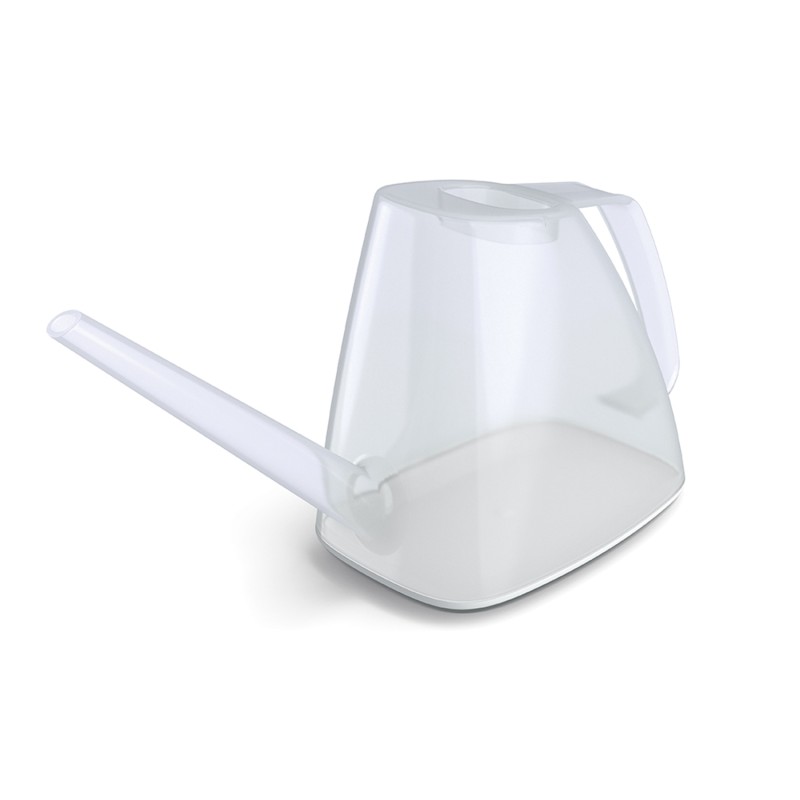 Annaffiatoio Rivo | 1,7 L | 34,1x11,6x17 cm | Semitrasparente | per Piante Fiori