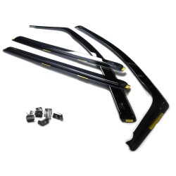 Deflettori d'Aria per Citroen C3 I 5P 2002-2009 (Deflettori posteriori inclusi)