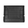 Vasca Baule compatibile con Ford S-Max I 2006-2014, su misura in Gomma TPE