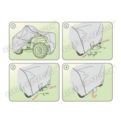 Telo Copriquad Copri Quad | L. 88cm | L. 155cm | H. 100cm | Impermeabile Traspirante