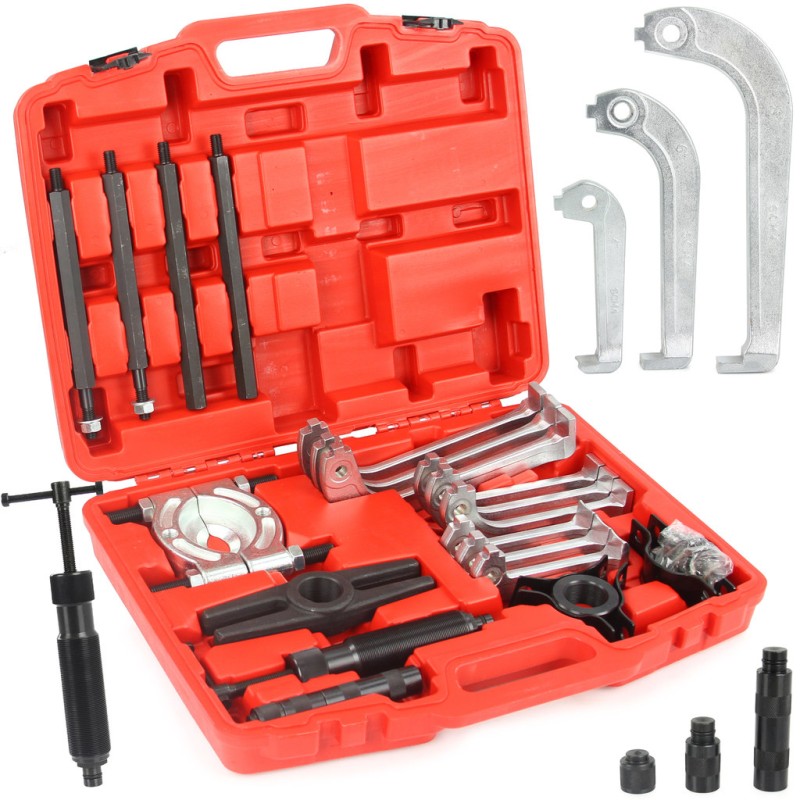 Estrattore idraulico 2/3 bracci 4"-8" 10T con valigia