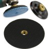 Adattatore levigatrice M14 Ø100mm disco a strappo 6500 giri/min in gomma
