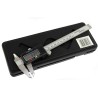 Calibro digitale 150mm 6" acciaio inox precisione 0,02mm con custodia e batteria