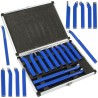 Set lame tornio 11 pz 12x12 mm in metallo duro con valigetta metallica