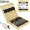 Set mecchie piatte per legno 13pz Ø6-25mm attacco esagonale con valigetta