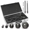 Set seghe a tazza 9pzØ30-100mm SDS+/SDS Max con punte guida e valigetta alluminio